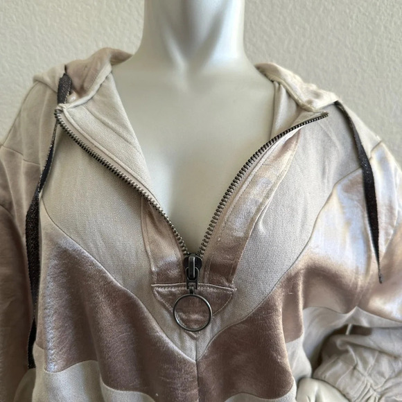 FREE PEOPLE Movement Starshine Cropped Quarter Zip Hoodie - Picture 12 of 14